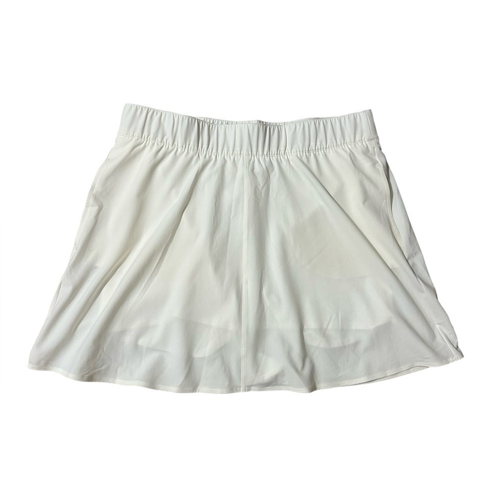 Talbots Cream Skort Preppy Tennis‎ Pickleball Size Large Petite